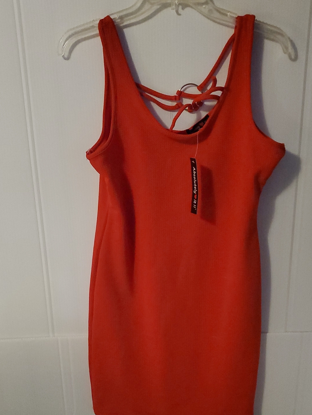 NWT Absolutely Love It Bodycon Mini Dress Women's Size L